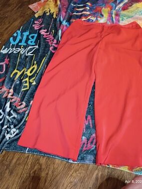 metrostyle Coral Midi Wide-Leg Skirt